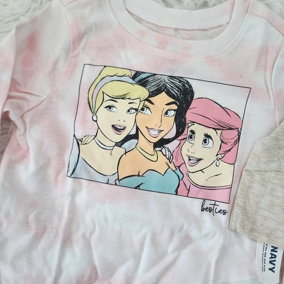 Old Navy Girls Long Sleeve Tshirts Bundle. Disney Princess and Scooby Do… - Picture 3 of 8